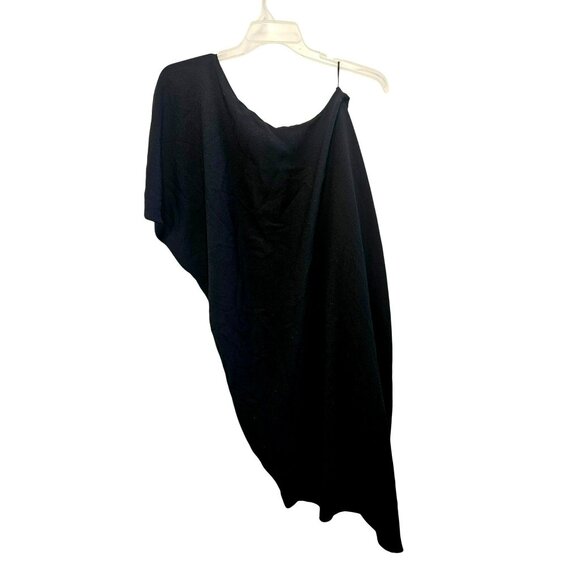 Trina Turk Black Radiant One-Shoulder Dress Size Small NWT - Picture 5 of 6